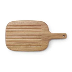 Online Acacia Double-Sided Cutting Board with Handle - Small Kitchen Utensils