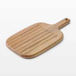 Online Acacia Double-Sided Cutting Board with Handle - Small Kitchen Utensils