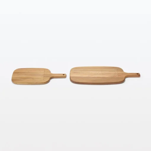 Online Acacia Double-Sided Cutting Board with Handle - Small Kitchen Utensils