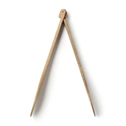 Outlet Acacia Foldable Tongs Large Kitchen Utensils
