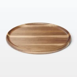 Clearance Acacia Plate/Round Cutting Board Large Kitchen Utensils