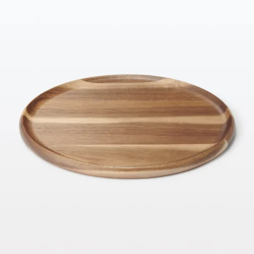 Clearance Acacia Plate/Round Cutting Board Large Kitchen Utensils