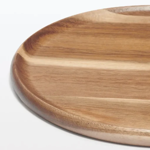 Clearance Acacia Plate/Round Cutting Board Large Kitchen Utensils
