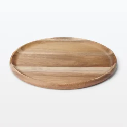 Sale Acacia Plate/Round Cutting Board Medium Kitchen Utensils