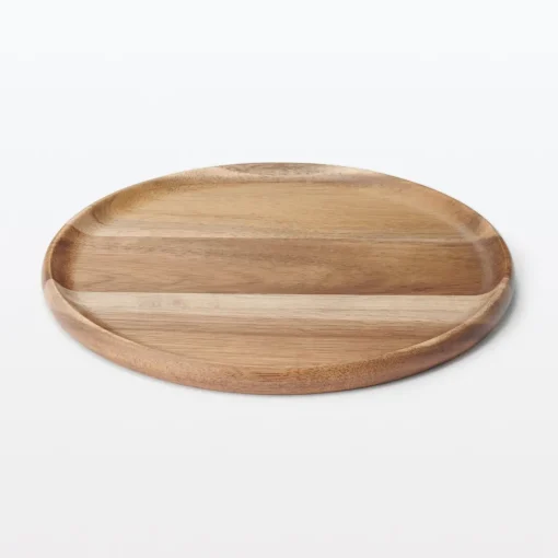 Sale Acacia Plate/Round Cutting Board Medium Kitchen Utensils