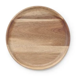 New Acacia Plate/Round Cutting Board Small Kitchen Utensils