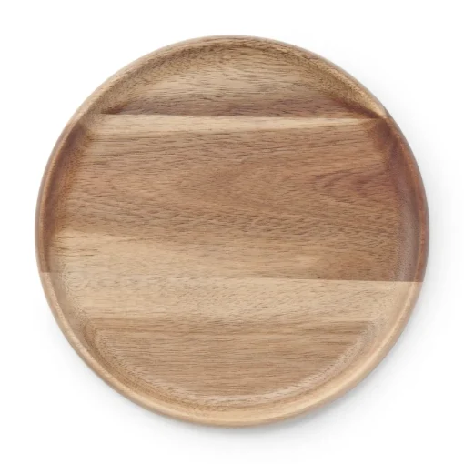 New Acacia Plate/Round Cutting Board Small Kitchen Utensils