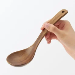 New Acacia Soup Ladle Large Kitchen Utensils