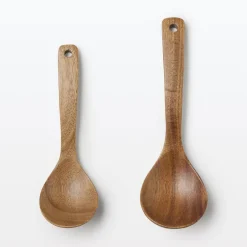 New Acacia Soup Ladle Large Kitchen Utensils