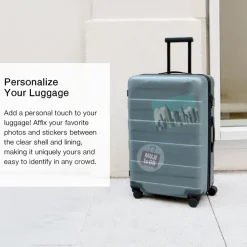 New Adjustable Handle Hard Shell Suitcase 75L - | Check-In Check-In