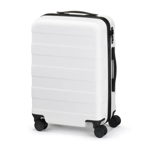 Best Adjustable Handle Hard Shell Suitcase 36L - White | Carry-On Carry-On
