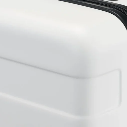 Best Adjustable Handle Hard Shell Suitcase 36L - White | Carry-On Carry-On