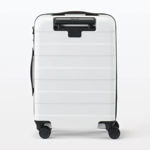 Best Adjustable Handle Hard Shell Suitcase 36L - White | Carry-On Carry-On