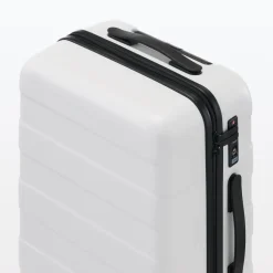 Best Adjustable Handle Hard Shell Suitcase 36L - White | Carry-On Carry-On