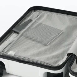 Best Adjustable Handle Hard Shell Suitcase 36L - White | Carry-On Carry-On
