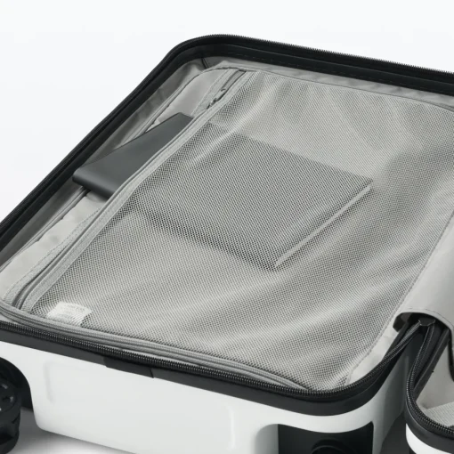 Best Adjustable Handle Hard Shell Suitcase 36L - White | Carry-On Carry-On