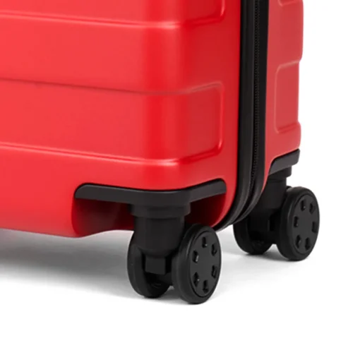 Fashion Adjustable Handle Hard Shell Suitcase 36L - Red | Carry-On Carry-On