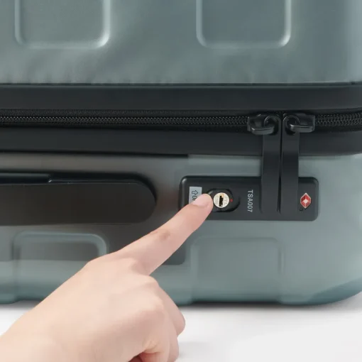 Online Adjustable Handle Hard Shell Suitcase 36L - | Carry-On Carry-On