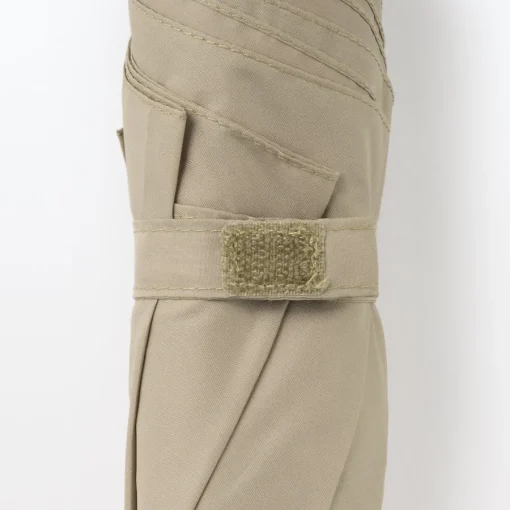 New All-Weather Foldable Umbrella Beige Umbrellas