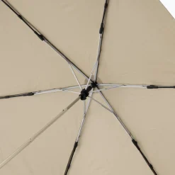 New All-Weather Foldable Umbrella Beige Umbrellas