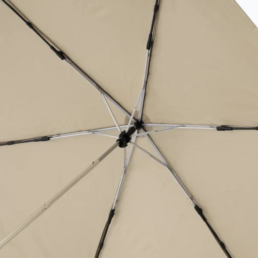 New All-Weather Foldable Umbrella Beige Umbrellas