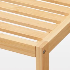 Fashion Bamboo Multi-Purpose Rack 3 Tiers Bamboo Storage Shelves & Racks
