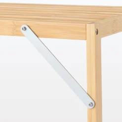 Fashion Bamboo Multi-Purpose Rack 3 Tiers Bamboo Storage Shelves & Racks