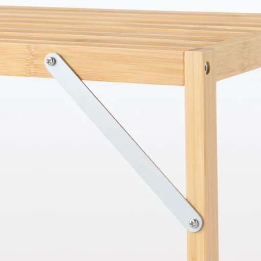 Fashion Bamboo Multi-Purpose Rack 3 Tiers Bamboo Storage Shelves & Racks