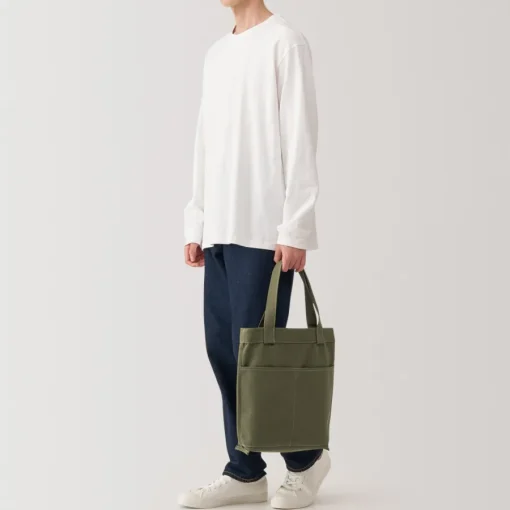 New Canvas Tall Tote Bag Women Tote Bags|Backpacks & Bags