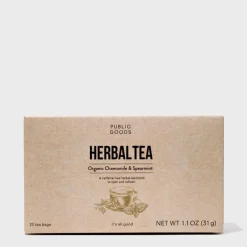 Clearance Chamomile & Spearmint Tea Public Goods