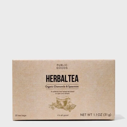 Clearance Chamomile & Spearmint Tea Public Goods
