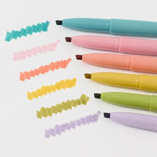Fashion Compact Line Marker Cap Type - Grayish Cyan Markers & Highlighters