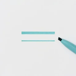 Fashion Compact Line Marker Cap Type - Grayish Cyan Markers & Highlighters