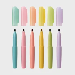 Fashion Compact Line Marker Cap Type - Grayish Cyan Markers & Highlighters