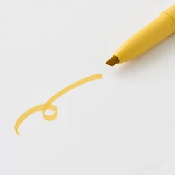New Compact Line Marker Cap Type - Smoky Mustard Markers & Highlighters