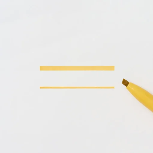 New Compact Line Marker Cap Type - Smoky Mustard Markers & Highlighters