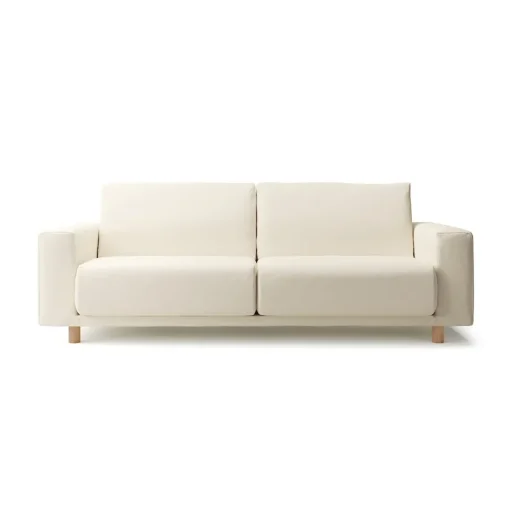 Outlet Cotton Canvas Cover for Urethane Pocket Coil Sofa - 3 Seater (Sofa Sold Separately) Sofas