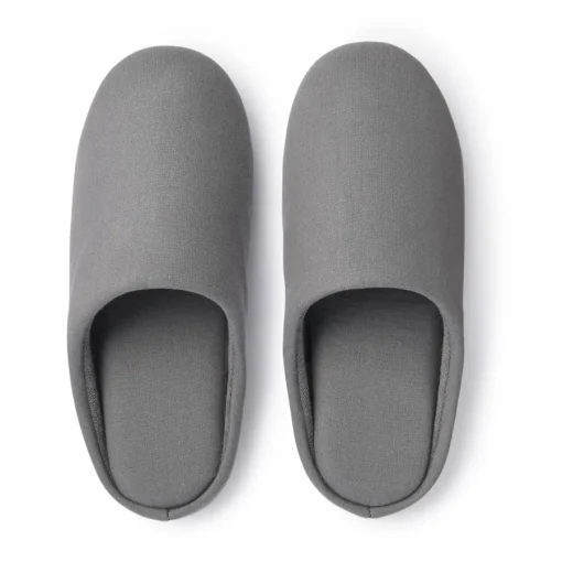 Clearance Cotton Plain Weave Insole Slippers Slippers