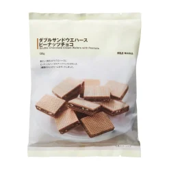 Sale Double Chocolate Cream Wafers with Peanuts Snacks