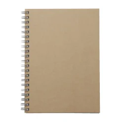 Fashion Double Ringed Plain Notebook Notebooks