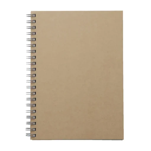 Fashion Double Ringed Plain Notebook Notebooks