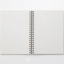 Fashion Double Ringed Plain Notebook Notebooks