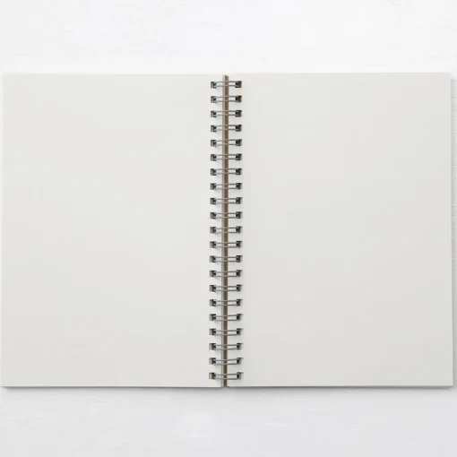 Fashion Double Ringed Plain Notebook Notebooks