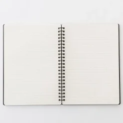 Hot Double Ringed Ruled Notebook with Strap Notebooks