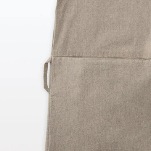 Discount Easy Fit Long Sleeve Apron - Dark Beige Kitchen Utensils