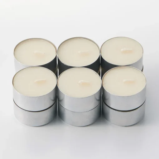 Clearance Fragrance-Free Mini Tealight Candle (12 Pack) Candles