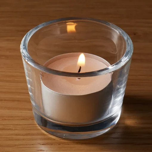 Clearance Fragrance-Free Mini Tealight Candle (12 Pack) Candles