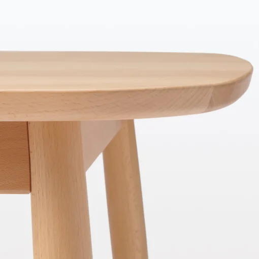Sale [HD] Beech Wood Table with Round Legs - W 70.9" Dining Tables