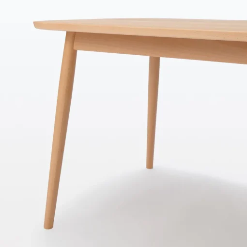Sale [HD] Beech Wood Table with Round Legs - W 70.9" Dining Tables