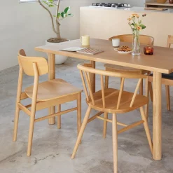 Discount [HD] Oak Round Chair Dining Chairs